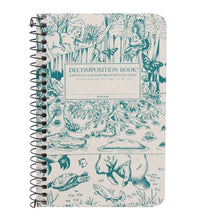 Pocket Sized Ruled Spiral Decomposition Notebook