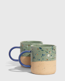 8 oz. Stoneware Mug Set