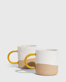 8 oz. Stoneware Mug Set