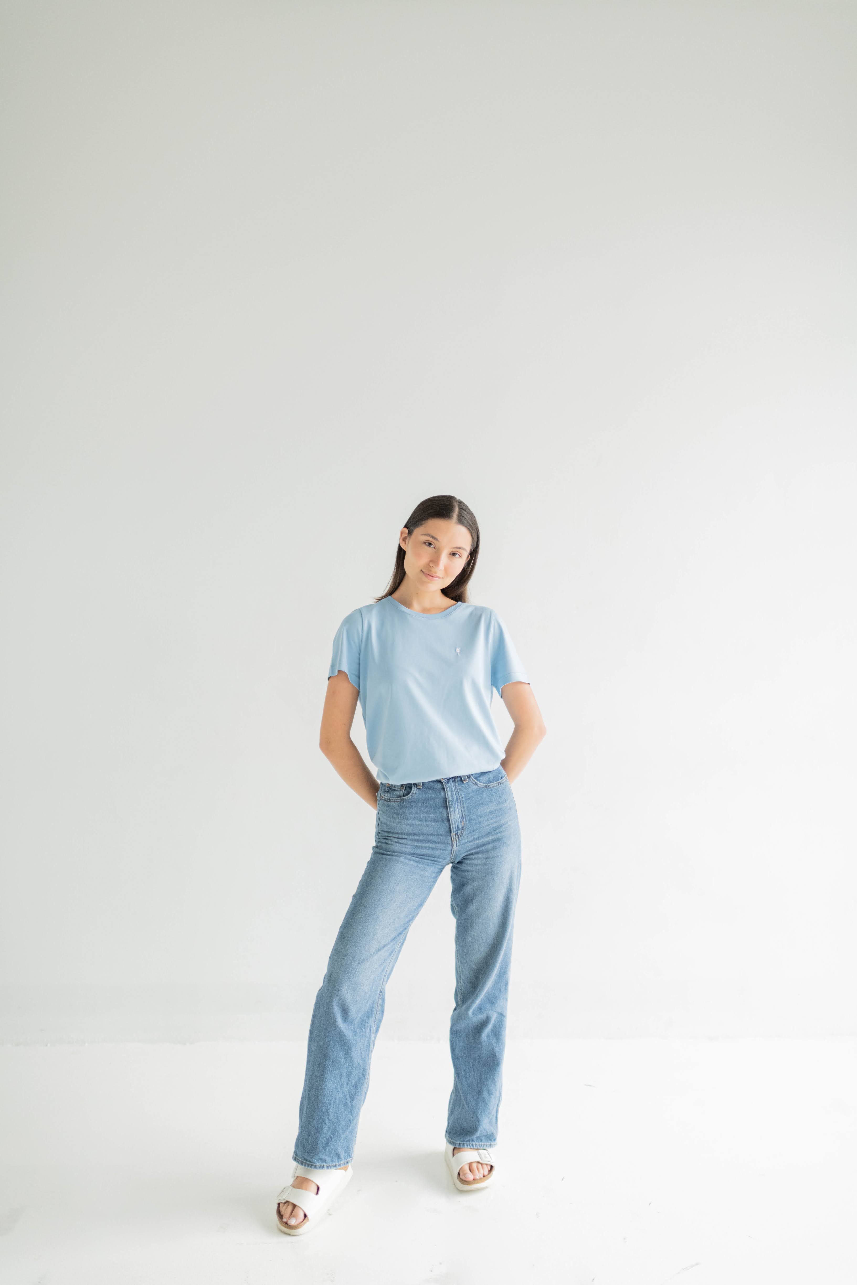 Women’s Organic Cotton Relaxed T-Shirt by Livelihood – Breathable, Ethical Comfort