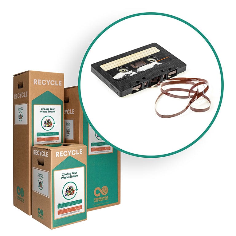 Cassette Tapes - TerraCycle, Recycling Box