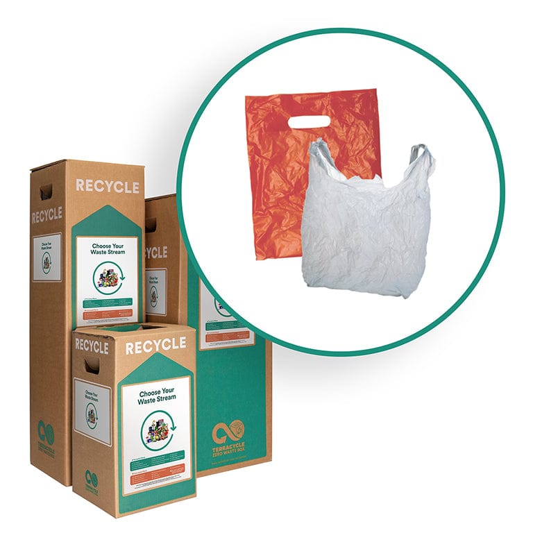 Plastic Grocery and Shopping Bags Zero Waste Box- TerraCycle, Recycling Box