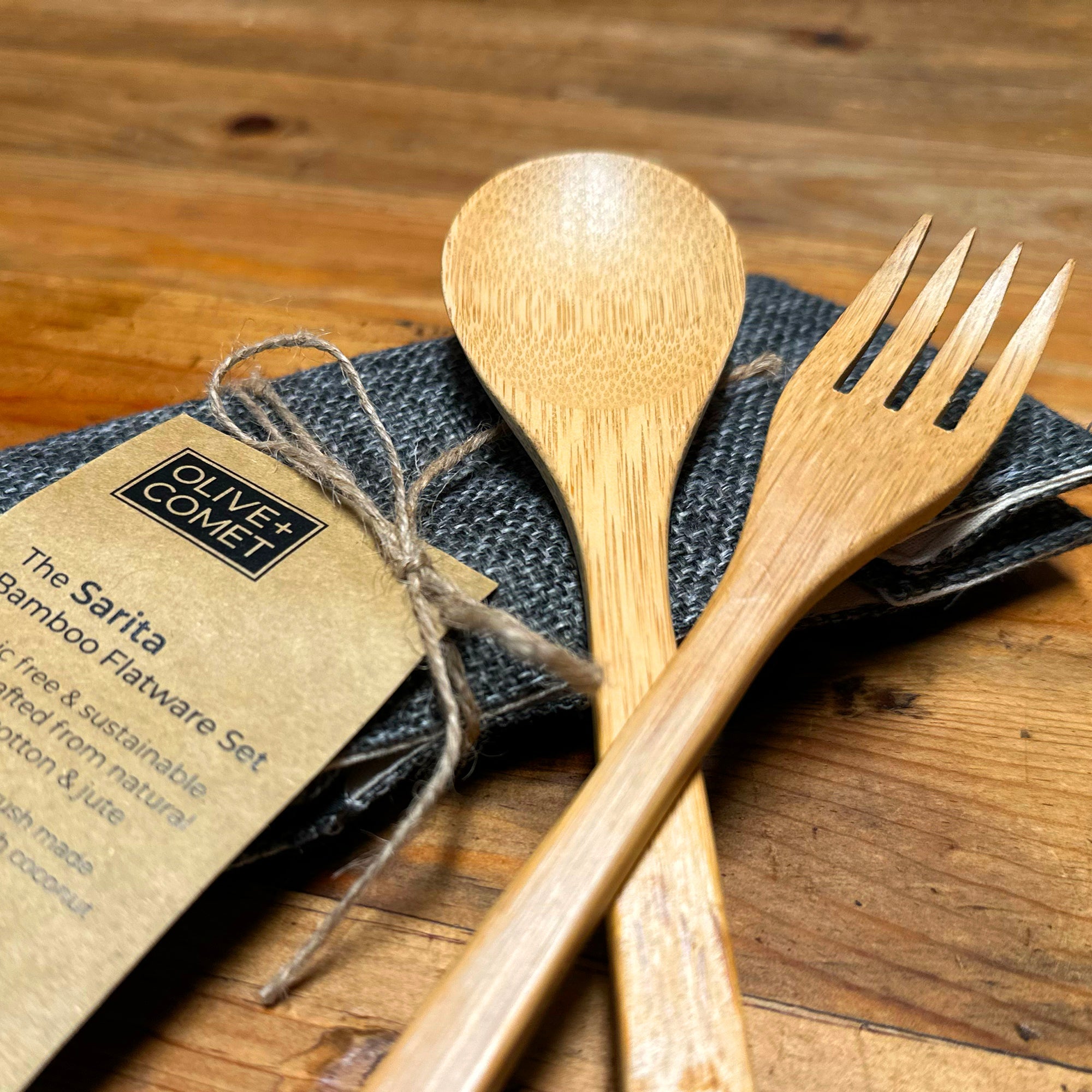 Sarita Bamboo Flatware Set