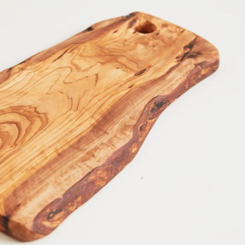 Italian Olivewood Charcuterie Board - with Hole