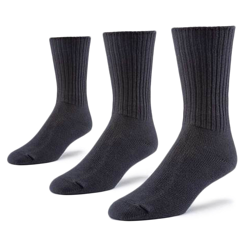 Organic Cotton Classic Crew Socks – 3-pk