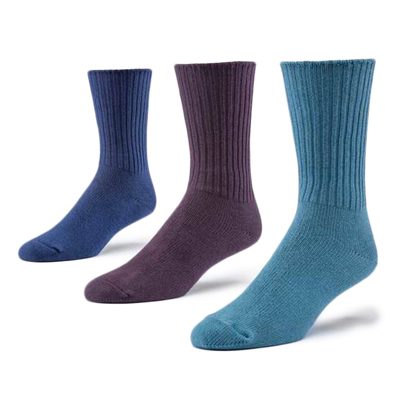 Organic Cotton Classic Crew Socks – 3-pk