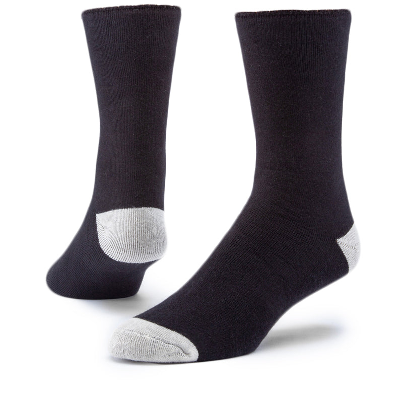 Organic Cotton Snuggle Crew Fuzzy Socks