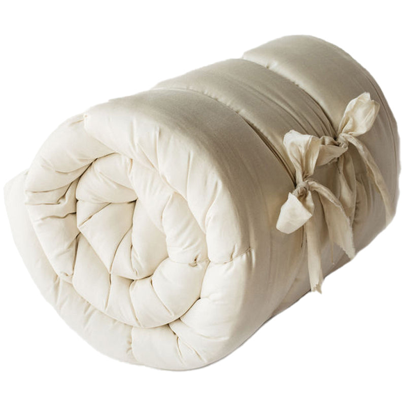 Quilted Wool Mattress Topper