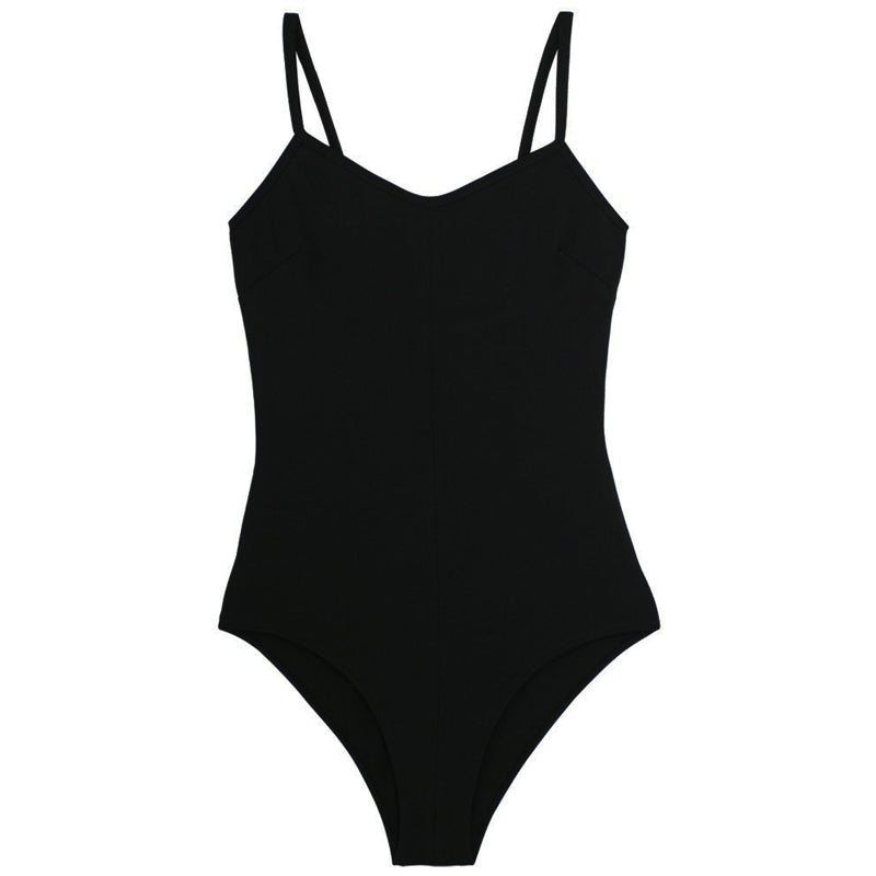 Classic Black One Piece Swimsuit