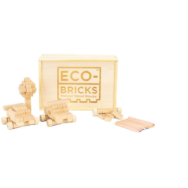 Eco-bricks Wooden Toy Blocks