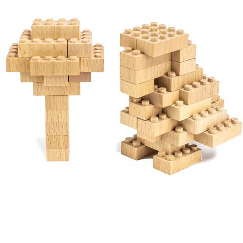 Eco-bricks Wooden Toy Blocks