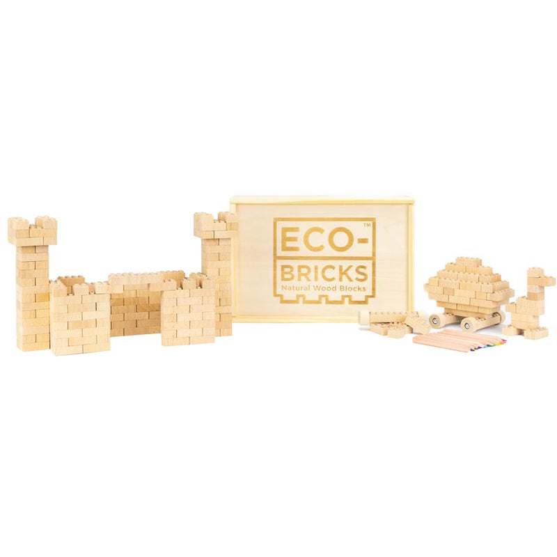 Eco-bricks Wooden Toy Blocks