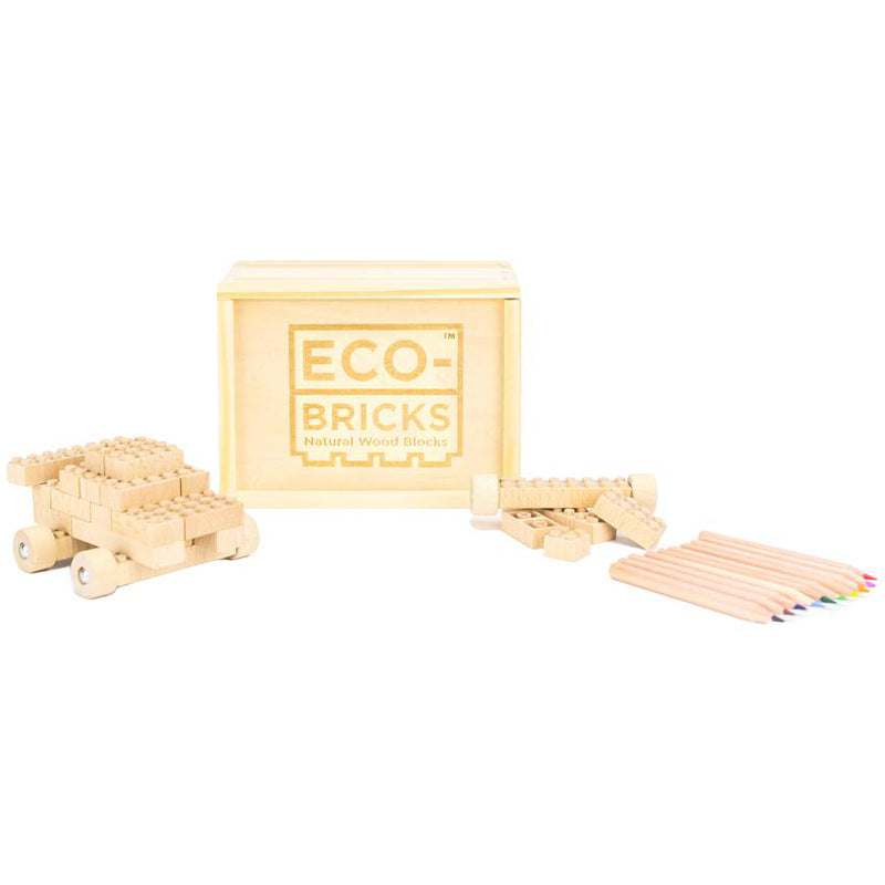 Eco-bricks Wooden Toy Blocks