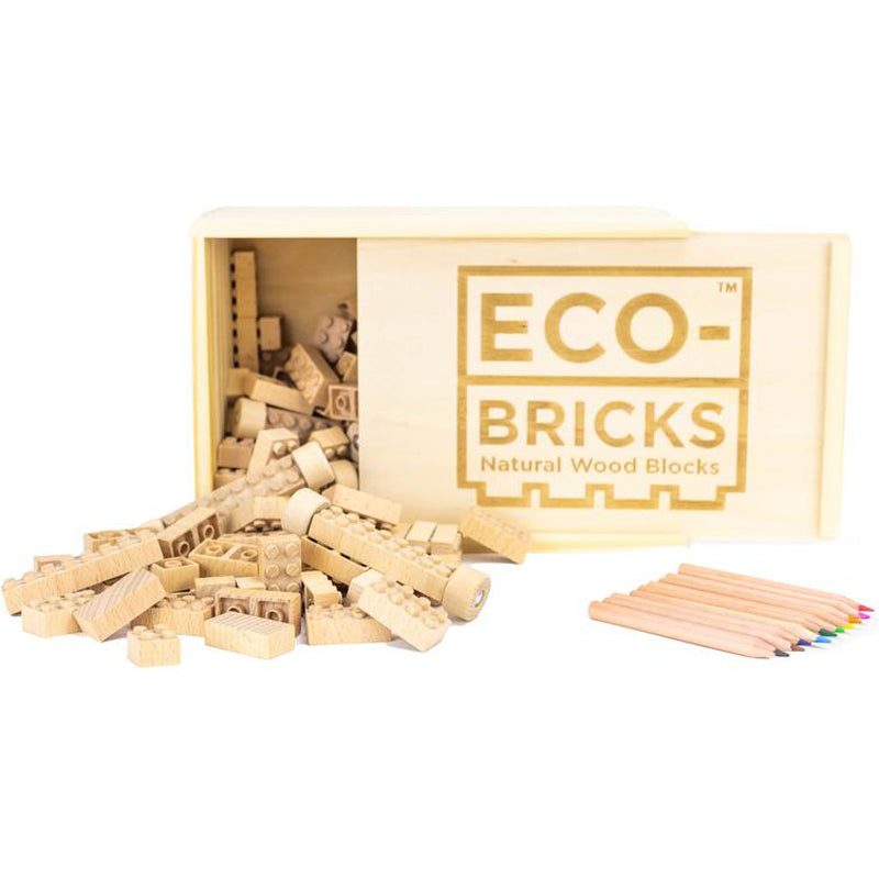 Eco-bricks Wooden Toy Blocks