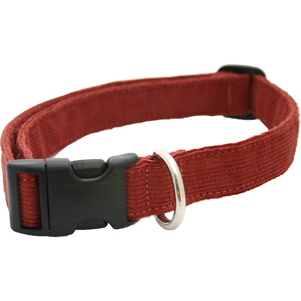 Hemp Corduroy Dog Collar