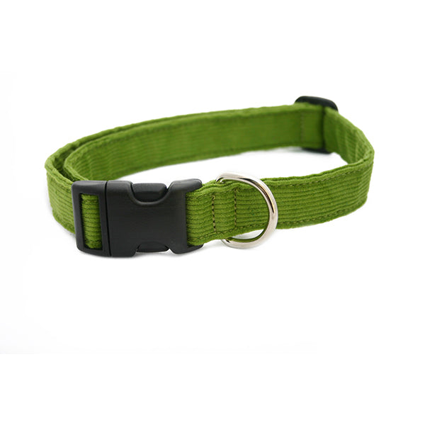 Hemp Corduroy Dog Collar