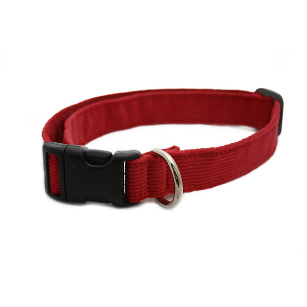 Hemp Corduroy Dog Collar