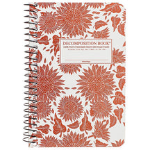 Pocket Sized Ruled Spiral Decomposition Notebook