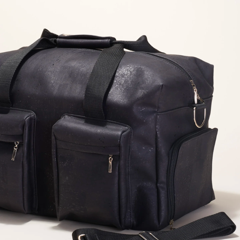 Travel-Ready Large Cork Duffel