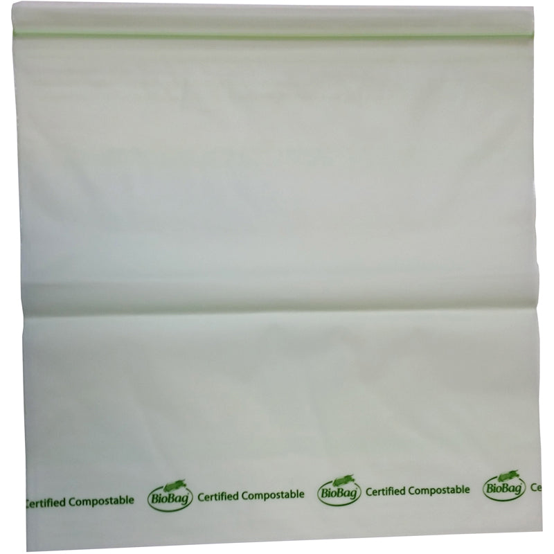 Compostable & Resealable Gallon-Size Bags - 15pk