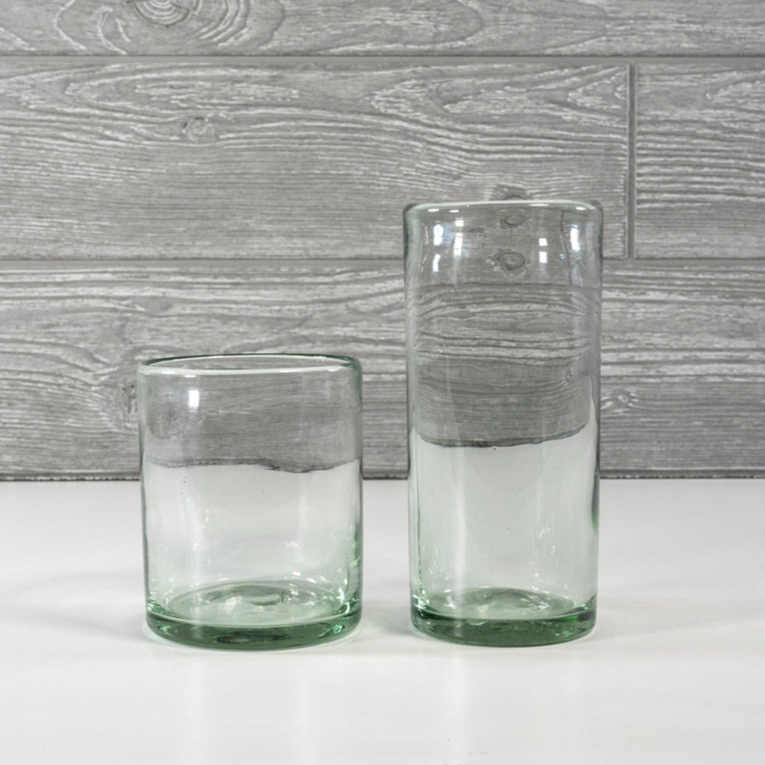 Handblown Glasses - Clear