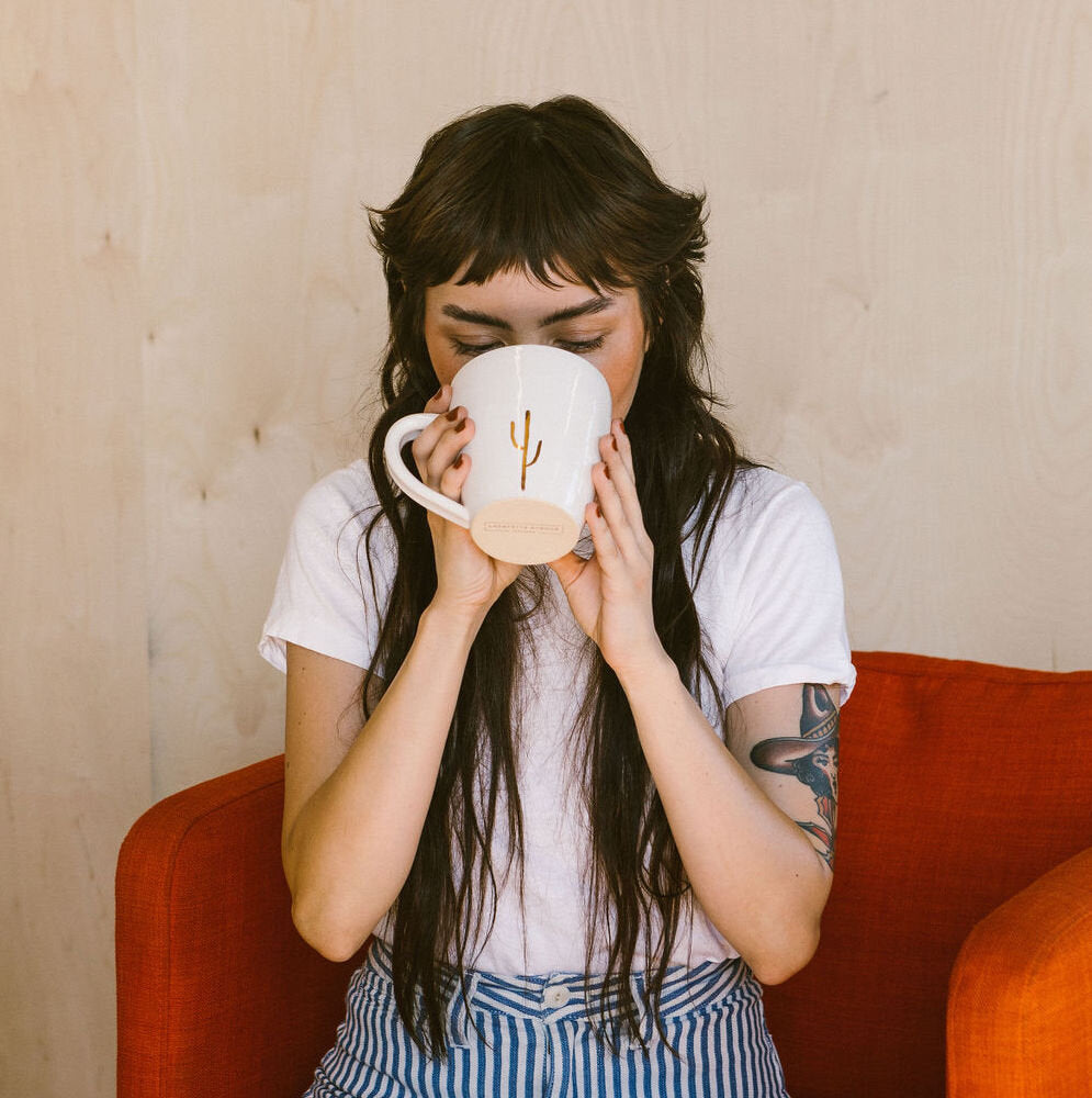 Handmade Ceramic Cactus Mug