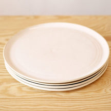 Handmade Ceramic Dinner Plate 4pk