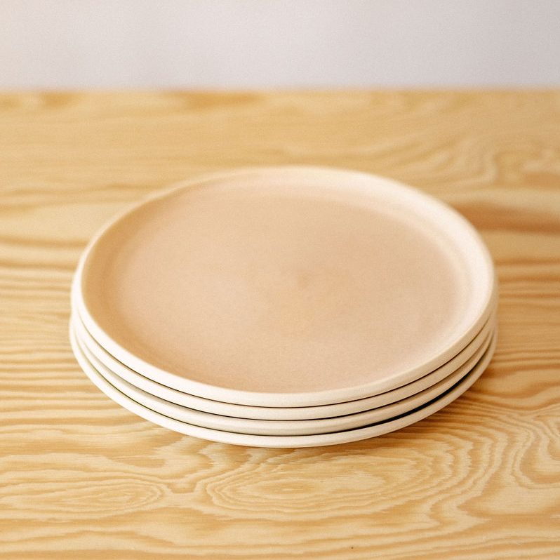 Handmade Ceramic Salad Plate 4pk