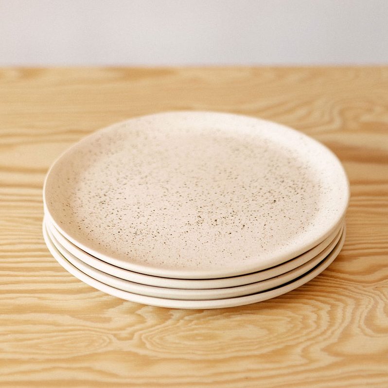 Handmade Ceramic Salad Plate 4pk