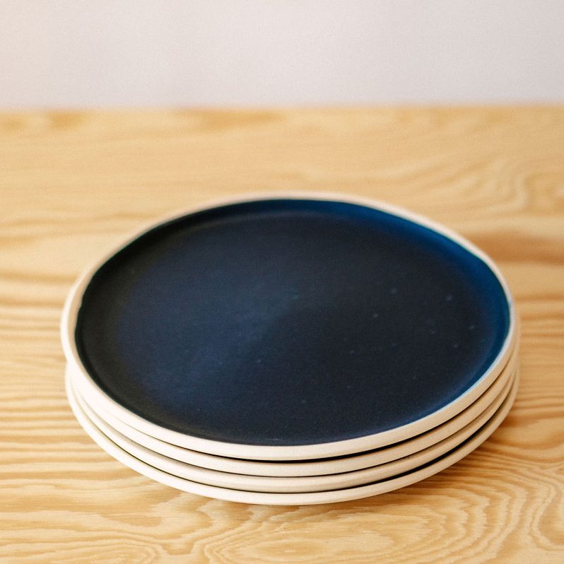 Handmade Ceramic Salad Plate 4pk