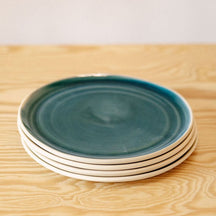 Handmade Ceramic Salad Plate 4pk