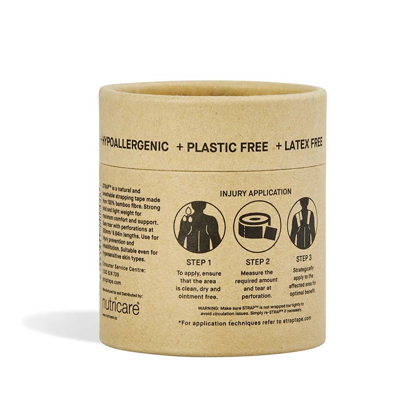 STRAP Compostable Bamboo Body Tape