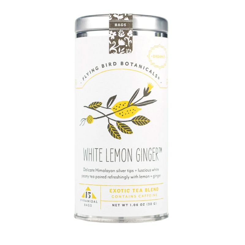 White Lemon Ginger Tea