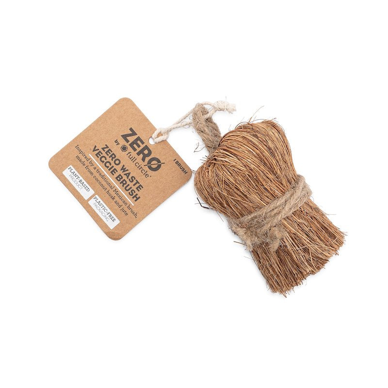 Coconut and Jute Fiber Veggie Brush