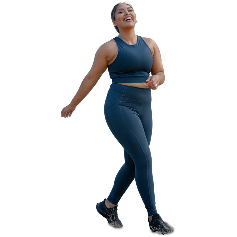 High-Rise Compressive Pocket Legging - XS, XXL