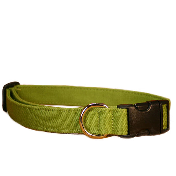 Basic Canvas Hemp Dog Collar