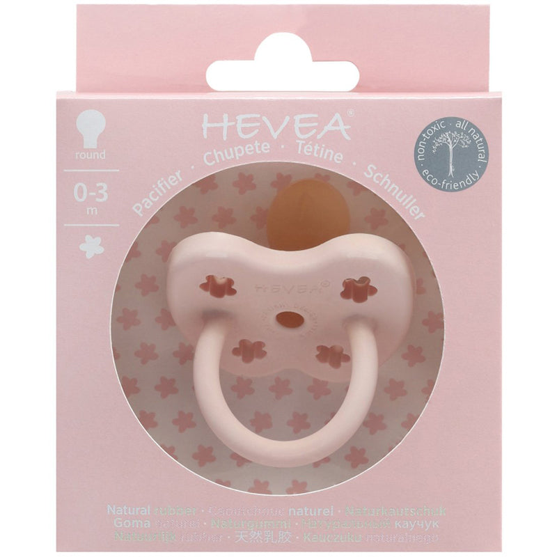 Pink Newborn Orthodontic Natural Rubber Pacifier