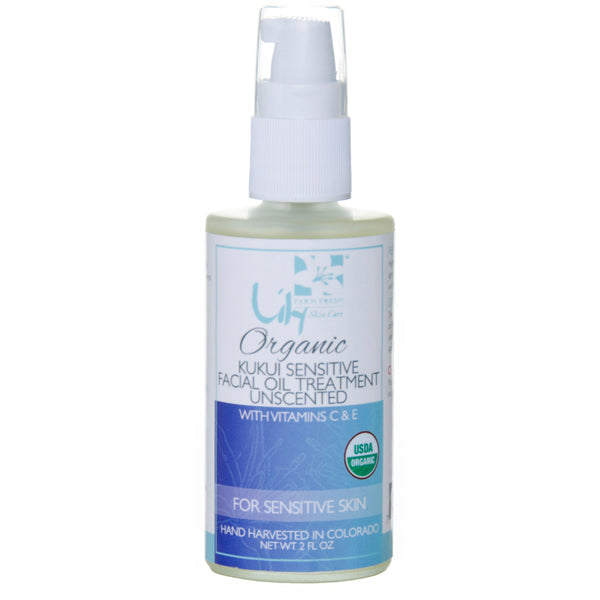 Organic Kukui Sensitive Facial Oil Treatment