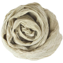 Lightweight Frayed Linen Scarf - Luxury Stonewashed