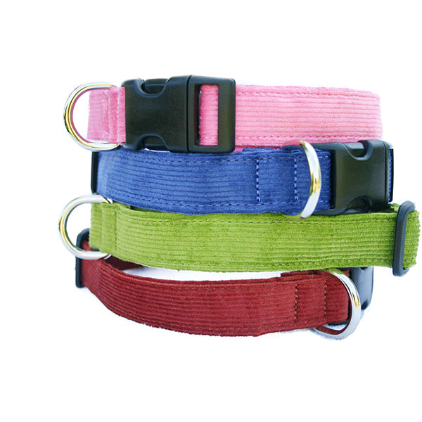 Hemp Corduroy Dog Collar