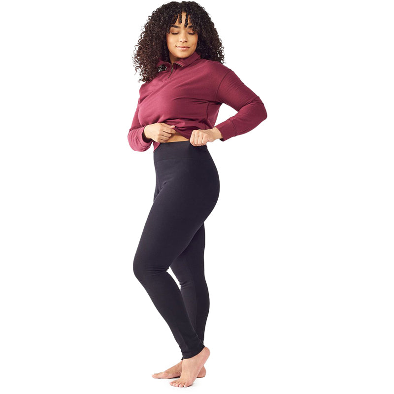 Organic Cotton Fleece Ankle Legging