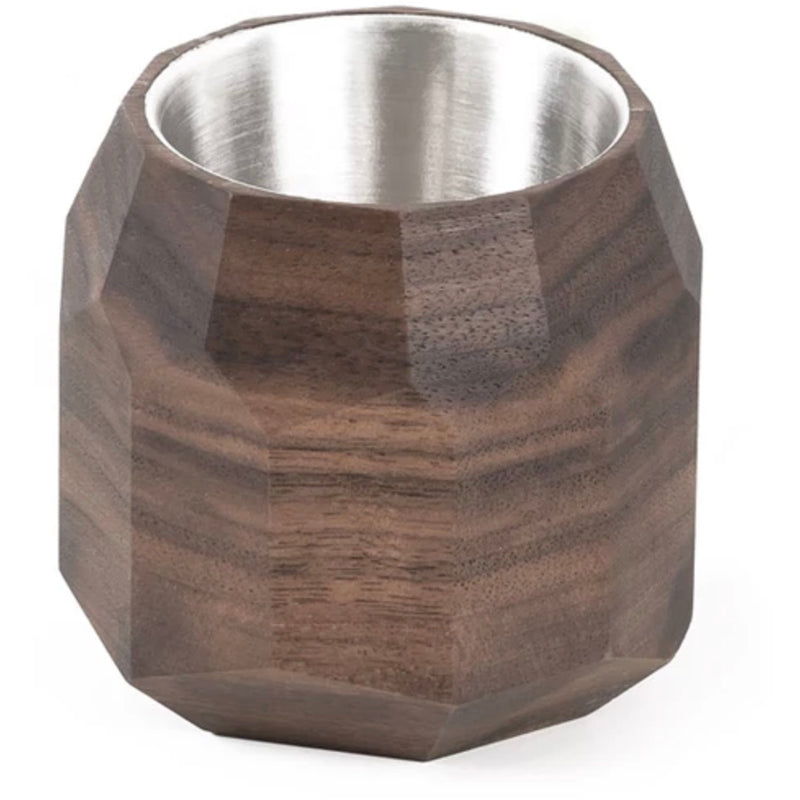 Walnut Geometric Wooden Planter