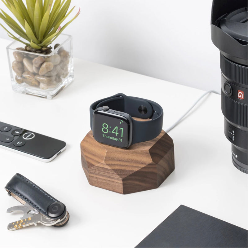 Wooden Apple Watch Charging Dock