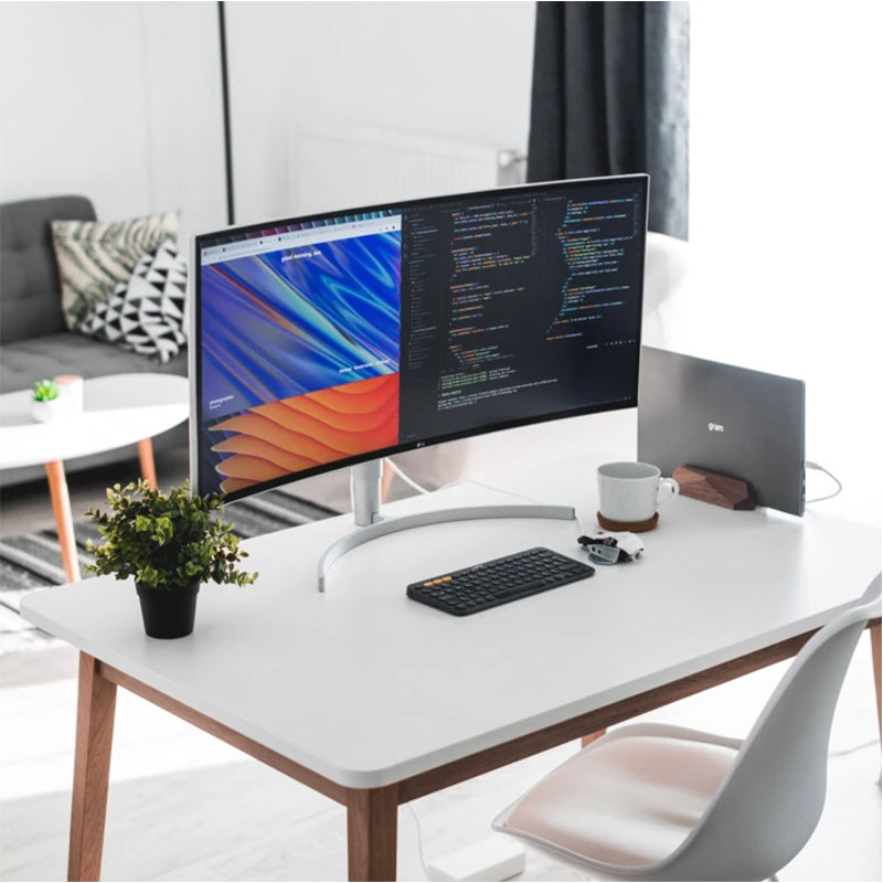 Wooden Laptop Docking Station