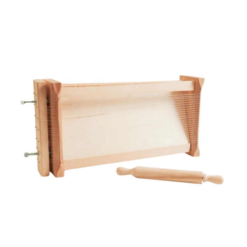 Italian Pasta Chitarra with Rolling Pin - Large