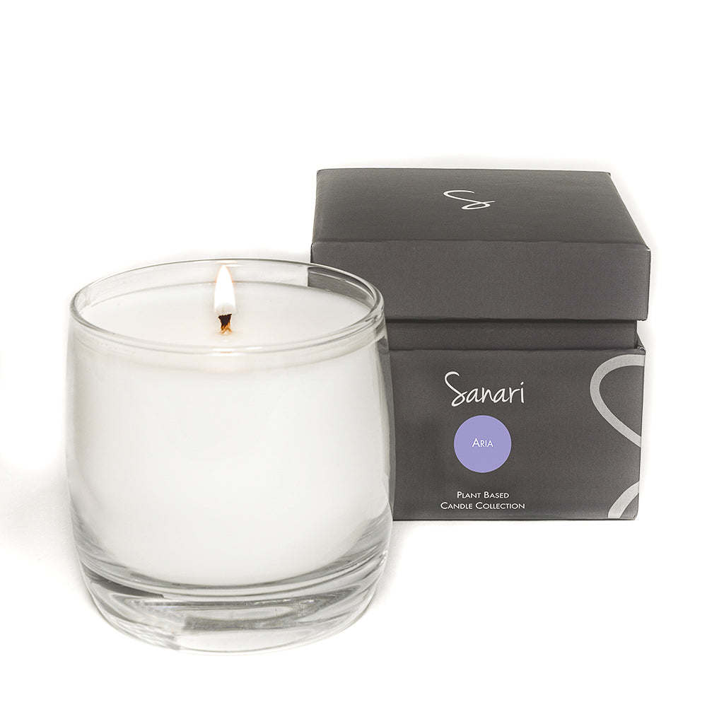 Aria (Tangerine, Ylang Ylang, Lavender) Organic Candle