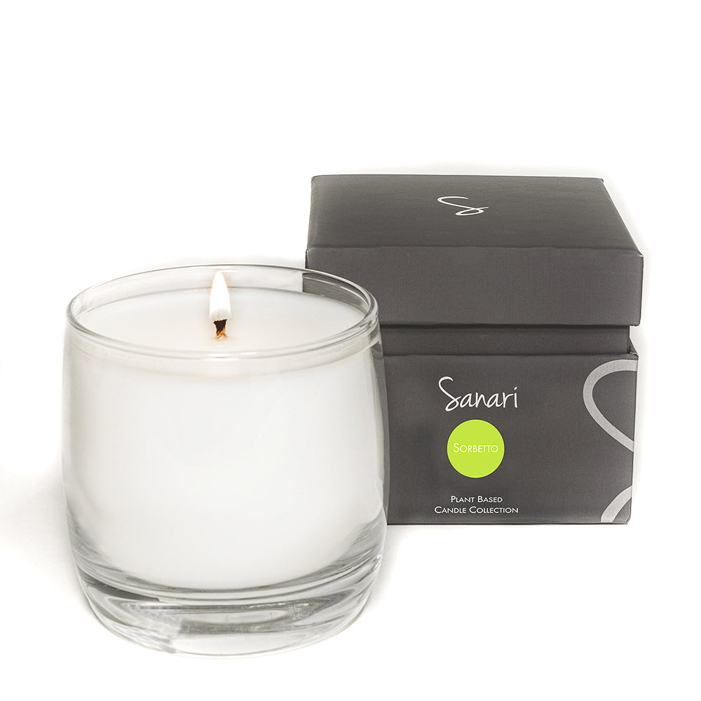 Sorbetto (Blood Orange, Coconut, Vanilla) Organic Candle