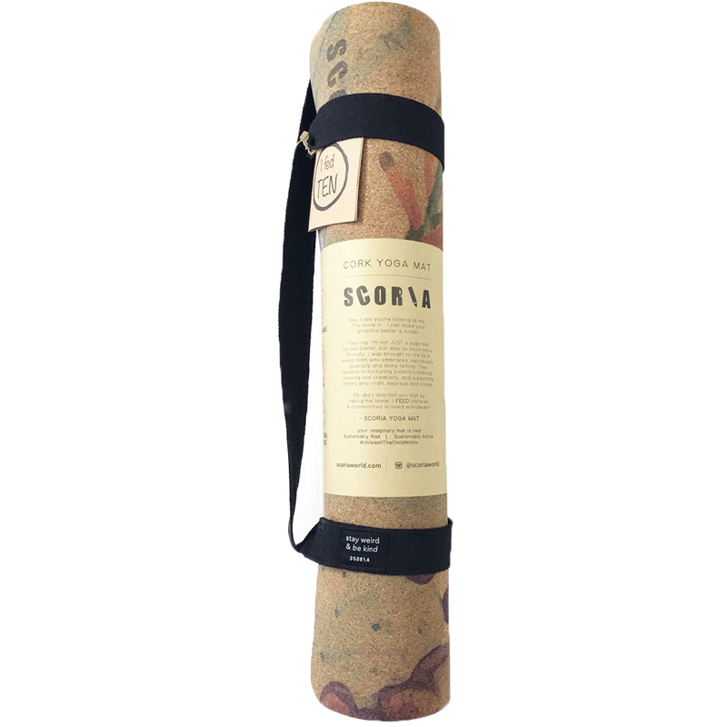 Botanicals Cork Yoga Mat 4.5mm