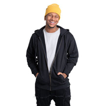 Genderless ROC Cotton Zip-Up Hoodies