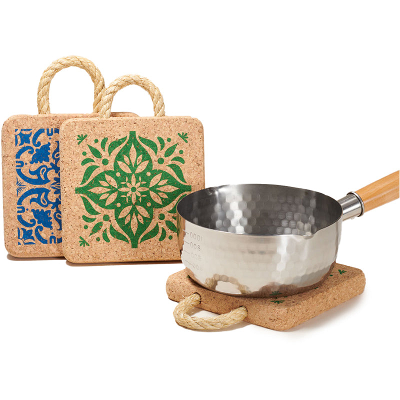 Portuguese Tile Cork Trivet